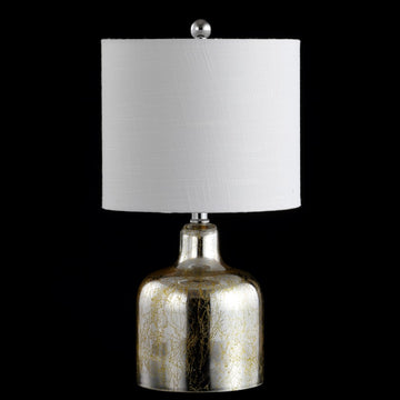 Gemma 19" Glass Bell LED Table Lamp - JONATHAN Y